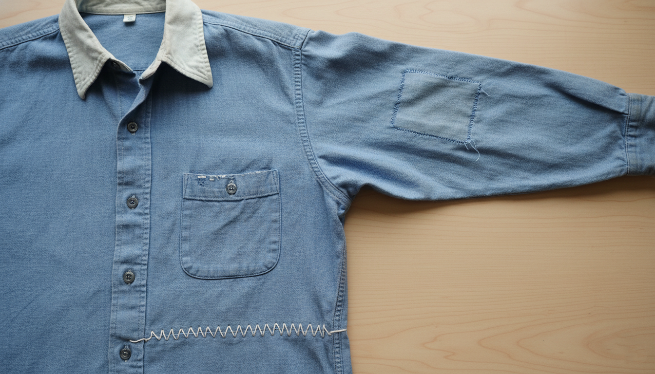 A 1940s Work Shirt, Three Mends, and the Woman Who Owned It