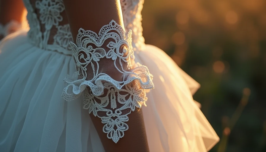 Illustration for vintage fairy dress