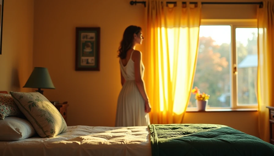 Visual context for vintage style nightdress