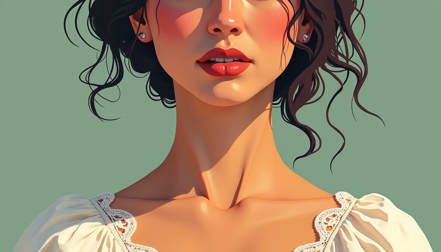 Illustration for petticoat underskirt