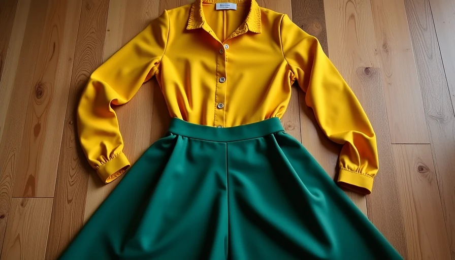 The Enduring Charm of a Vintage Set Blouse and Skirt