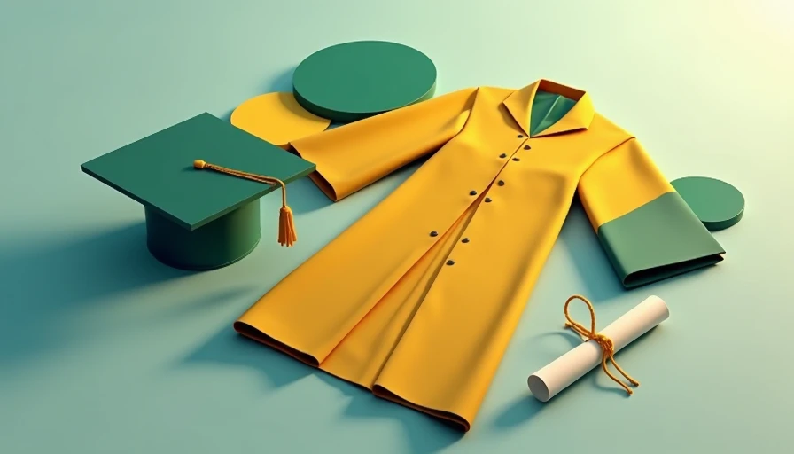 Visual context for vintage grad dresses