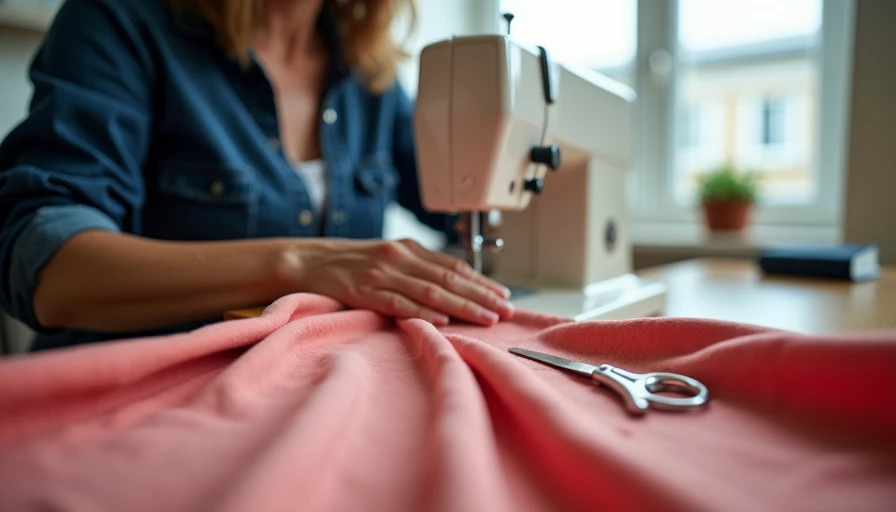 Visual context for vintage cotton sateen fabric