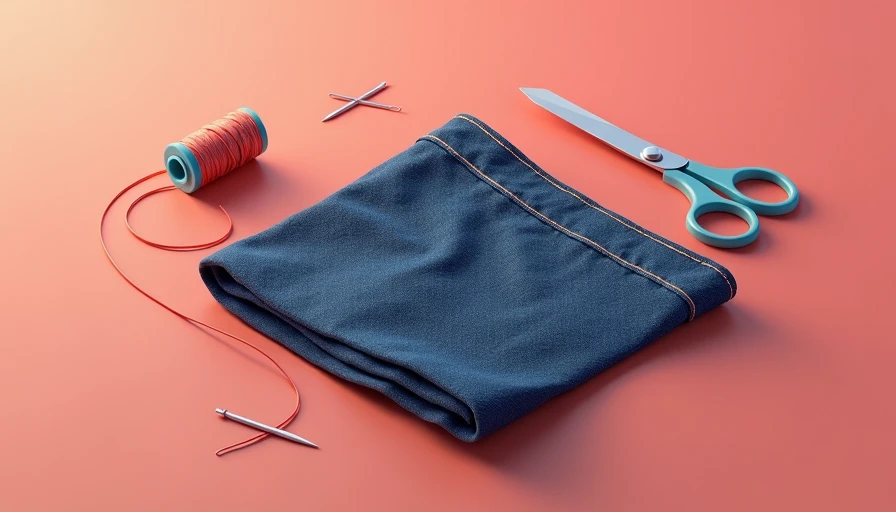 Illustration for visible mending brooklyn