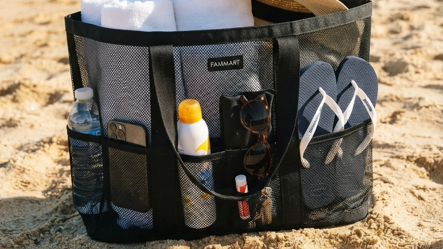 The Mesh Beach Bag That Completes Every Summer Style (And Holds Your Whole World)