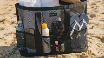 The Mesh Beach Bag That Completes Every Summer Style (And Holds Your Whole World)